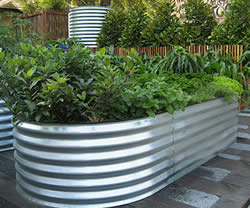 Raised garden beds